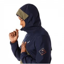 Anorak Asics Fujitrail Azul Marino Verde -Saucony Tienda anorak asics fujitrail azul marino verde 5