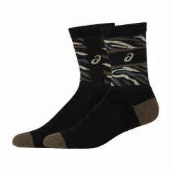 Calcetines Asics 2PPK Tiger Camo Negro Verde 6 Calcetines Asics 2PPK Tiger Camo Negro Verde -Saucony Tienda calcetines asics 2ppk tiger camo negro verde 1