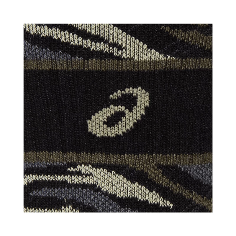 Calcetines Asics 2PPK Tiger Camo Negro Verde 5 Calcetines Asics 2PPK Tiger Camo Negro Verde - Imagen 3