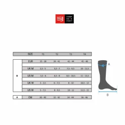 Calcetines Compressport Pro Marathon Negro -Saucony Tienda calcetines compressport pro marathon negro 1
