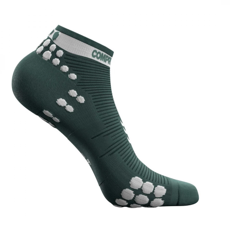 Calcetines Compressport Pro Racing V3.0 Run Low Pino Plateado 4 Calcetines Compressport Pro Racing V3.0 Run Low Pino Plateado - Imagen 2