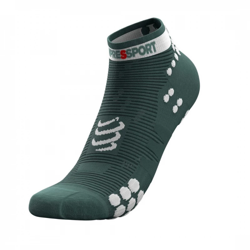 Calcetines Compressport Pro Racing V3.0 Run Low Pino Plateado 5 Calcetines Compressport Pro Racing V3.0 Run Low Pino Plateado - Imagen 3