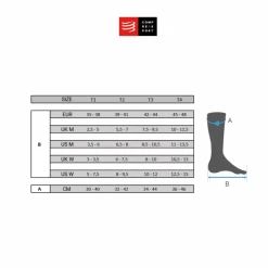 Calcetines Compressport Ultra Trail Negro -Saucony Tienda calcetines compressport ultra trail negro 1