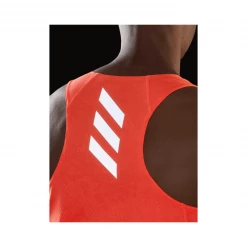 Camiseta Adidas Adizero Sin Mangas Naranja -Saucony Tienda camiseta adidas adizero sin mangas naranja 3