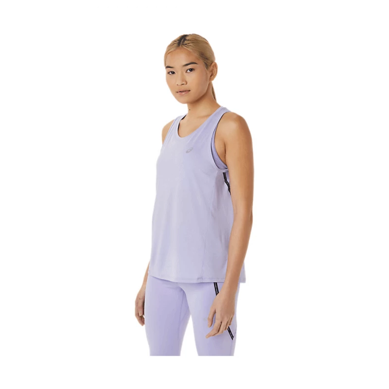 Camiseta Asics Race Tank Sin Mangas Morado Mujer 5 Camiseta Asics Race Tank Sin Mangas Morado Mujer - Imagen 3