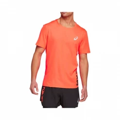 Camiseta Asics Future Tokyo Manga Corta Naranja Negro 9 Camiseta Asics Future Tokyo Manga Corta Naranja Negro -Saucony Tienda camiseta asics future tokyo manga corta naranja negro 1