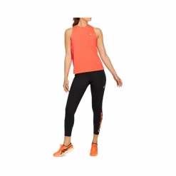 Camiseta ASICS Future Tokyo Sin Mangas Naranja Mujer -Saucony Tienda camiseta asics future tokyo sin mangas naranja mujer 7