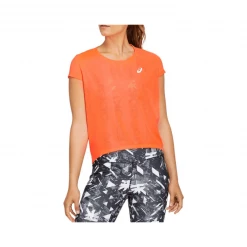 Camiseta Asics Future Tokyo Ventilate Manga Corta Naranja Mujer -Saucony Tienda camiseta asics future tokyo ventilate manga corta naranja mujer 1