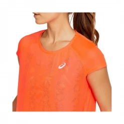 Camiseta Asics Future Tokyo Ventilate Manga Corta Naranja Mujer -Saucony Tienda camiseta asics future tokyo ventilate manga corta naranja mujer 5