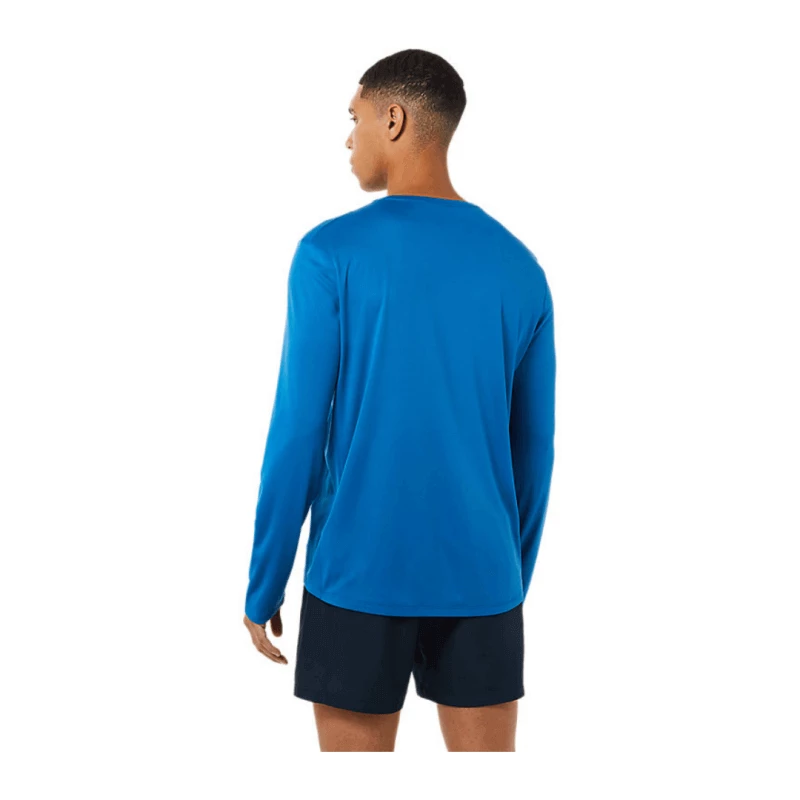 Camiseta Asics Katakana Manga Larga Azul 4 Camiseta Asics Katakana Manga Larga Azul - Imagen 2