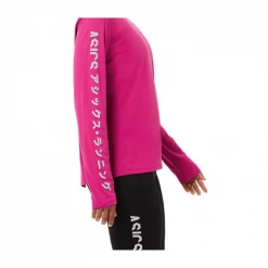 Camiseta Asics Katakana Manga Larga Magenta Mujer -Saucony Tienda camiseta asics katakana manga larga magenta mujer 2