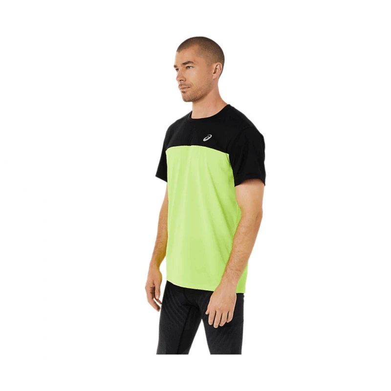 Camiseta Asics Race SS TOP Manga Corta Amarillo Negro SS22 5 Camiseta Asics Race SS TOP Manga Corta Amarillo Negro SS22 - Imagen 3