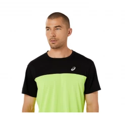 Camiseta Asics Race SS TOP Manga Corta Amarillo Negro SS22 10 Camiseta Asics Race SS TOP Manga Corta Amarillo Negro SS22 -Saucony Tienda camiseta asics race ss top manga corta amarillo negro ss22 3