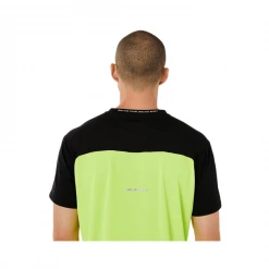 Camiseta Asics Race SS TOP Manga Corta Amarillo Negro SS22 11 Camiseta Asics Race SS TOP Manga Corta Amarillo Negro SS22 -Saucony Tienda camiseta asics race ss top manga corta amarillo negro ss22 4