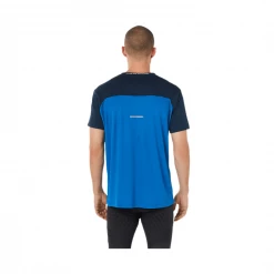Camiseta Asics Race SS TOP Manga Corta Negro Azul SS22 -Saucony Tienda camiseta asics race ss top manga corta negro azul ss22 1