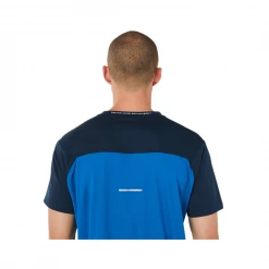 Camiseta Asics Race SS TOP Manga Corta Negro Azul SS22 -Saucony Tienda camiseta asics race ss top manga corta negro azul ss22 4