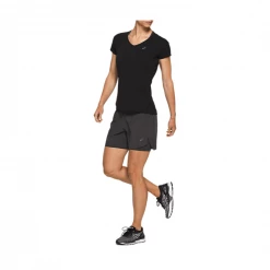 Camiseta Asics SS Top Negra Mujer 8 Camiseta Asics SS Top Negra Mujer -Saucony Tienda camiseta asics ss top negra mujer 1