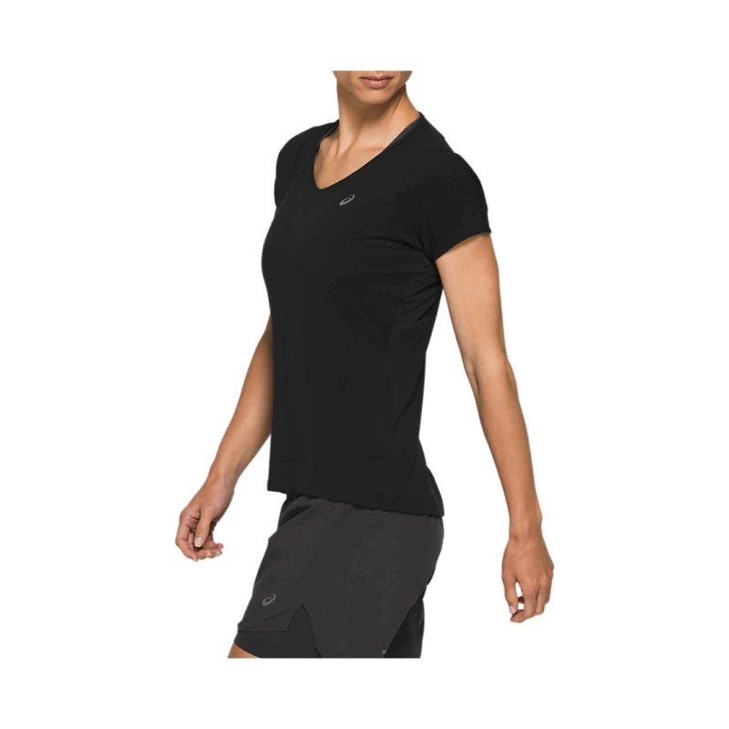 Camiseta Asics SS Top Negra Mujer 5 Camiseta Asics SS Top Negra Mujer - Imagen 3
