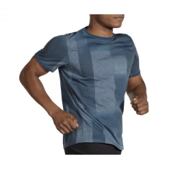 Camiseta Brooks Distance Graphic Manga Corta Azul Gris -Saucony Tienda camiseta brooks distance graphic manga corta azul gris 3