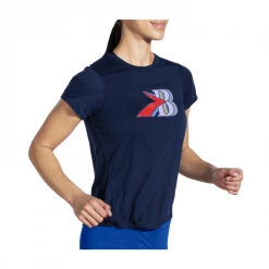 Camiseta Brooks Distance Graphic Manga Corta Azul Mujer 11 Camiseta Brooks Distance Graphic Manga Corta Azul Mujer -Saucony Tienda camiseta brooks distance graphic manga corta azul mujer 4