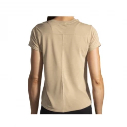 Camiseta Brooks Distance Graphic Manga Corta Marrón Claro -Saucony Tienda camiseta brooks distance graphic manga corta marron claro 1