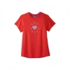 Camiseta Brooks Distance Graphic Manga Corta Roja Mujer -Saucony Tienda camiseta brooks distance graphic manga corta roja mujer