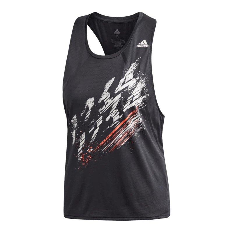 Camiseta De Tirantes Adidas Speed Tank Negro SS20 Mujer 3 Camiseta De Tirantes Adidas Speed Tank Negro SS20 Mujer