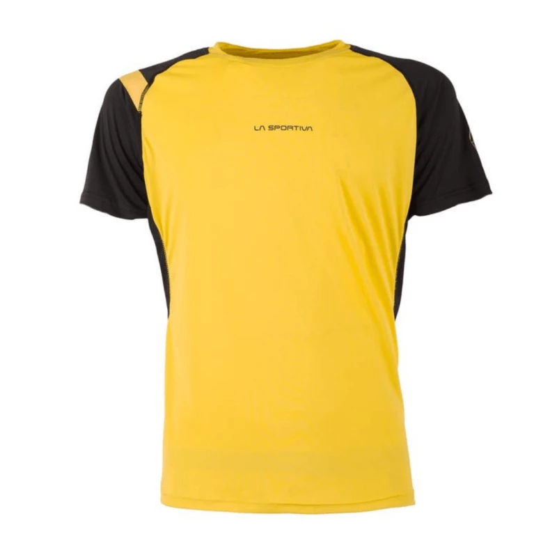 Camiseta La Sportiva Motion Manga Corta Amarillo Negro 3 Camiseta La Sportiva Motion Manga Corta Amarillo Negro