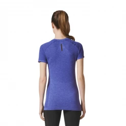 Camiseta Maga Corta Adidas Técnica Primeknit Wool Mujer Azul -Saucony Tienda camiseta maga corta adidas tecnica primeknit wool mujer azul 3