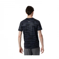 Camiseta Manga Corta New Balance Printed Accelerate Azul -Saucony Tienda camiseta manga corta new balance printed accelerate azul 1