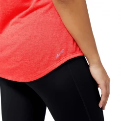 Camiseta New Balance Impact Run Short Sleeve Naranja Mujer -Saucony Tienda camiseta new balance impact run short sleeve naranja mujer 5