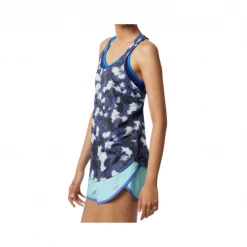 Camiseta New Balance Printed Accelerate Tank Sin Mangas Azul Blanco Mujer -Saucony Tienda camiseta new balance printed accelerate tank sin mangas azul blanco mujer 1