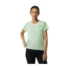 Camiseta New Balance Printed Fast Flight Manga Corta Verde Lima Mujer -Saucony Tienda camiseta new balance printed fast flight manga corta verde lima mujer