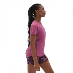 Camiseta New Balance Printed Impact Run Manga Corta Rosa Mujer -Saucony Tienda camiseta new balance printed impact run manga corta rosa mujer 1