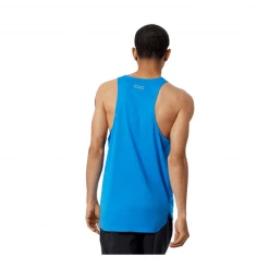 Camiseta New Balance Sin Mangas Graphic Impact Run Azul Cielo -Saucony Tienda camiseta new balance sin mangas graphic impact run azul cielo 3