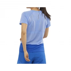 Camiseta Salomon Cross Rebel Manga Corta Azul Mujer -Saucony Tienda camiseta salomon cross rebel manga corta azul mujer 2