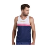 Camiseta Saucony Elite Sin Mangas Azul Rosa Blanco -Saucony Tienda camiseta saucony elite sin mangas azul rosa blanco