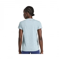 Camiseta Saucony Stopwatch Gris Mujer -Saucony Tienda camiseta saucony stopwatch gris mujer 1