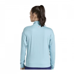 Camiseta Saucony Sunday 1/4 Zip Azul Mujer -Saucony Tienda camiseta saucony sunday 14 zip azul mujer 1
