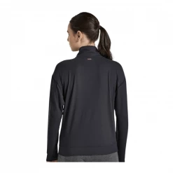 Camiseta Saucony Sunday 1/4 Zip Negro Mujer -Saucony Tienda camiseta saucony sunday 14 zip negro mujer 1