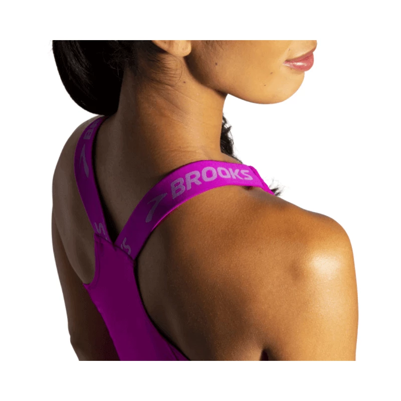 Camiseta Sin Mangas Brooks Pick-up Lila Mujer 8 Camiseta Sin Mangas Brooks Pick-up Lila Mujer - Imagen 6