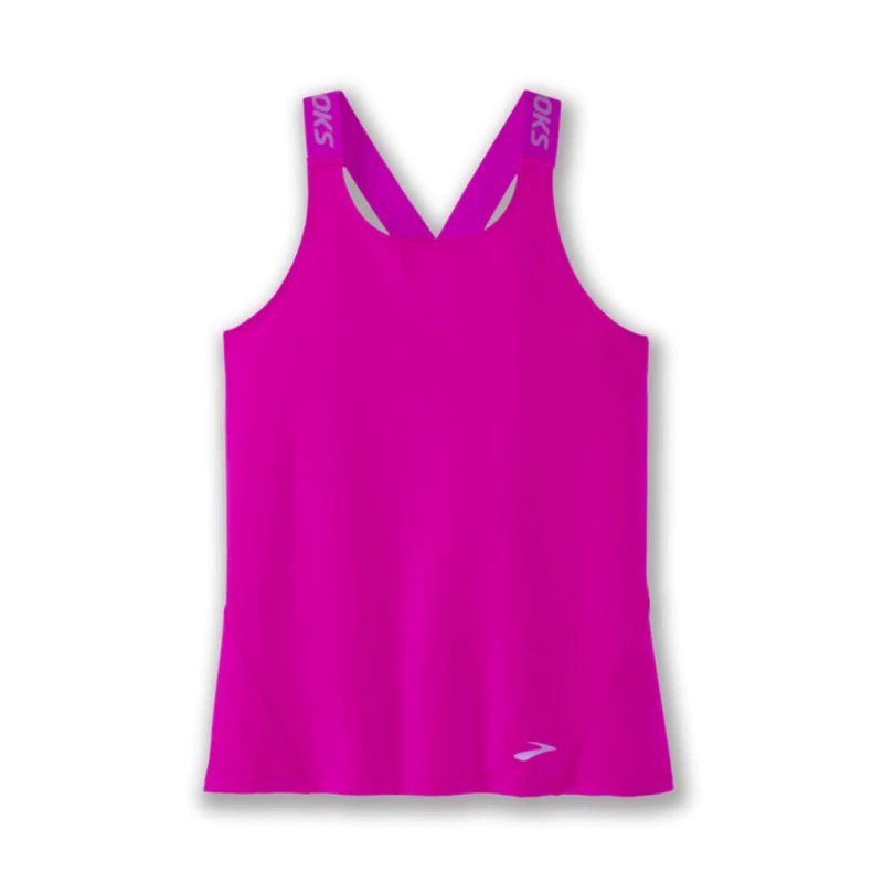 Camiseta Sin Mangas Brooks Pick-up Lila Mujer 3 Camiseta Sin Mangas Brooks Pick-up Lila Mujer