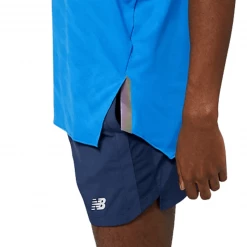 Camiseta Sin Mangas New Balance Q Speed Singlet Azul -Saucony Tienda camiseta sin mangas new balance q speed singlet azul 3