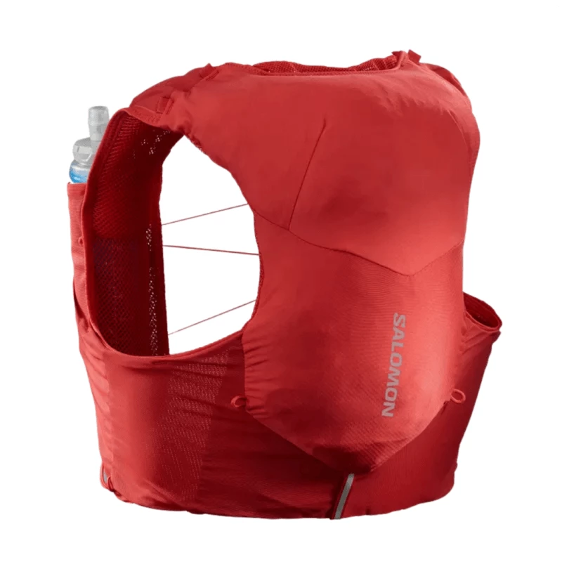 Chaleco De Running Salomon Adv Skin 5 Rojo Cereza 4 Chaleco De Running Salomon Adv Skin 5 Rojo Cereza - Imagen 2