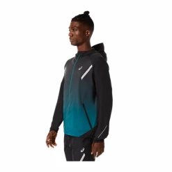 Chaqueta Asics Lite-Show Negro Azul -Saucony Tienda chaqueta asics lite show negro azul 7