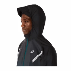 Chaqueta Asics Lite-Show Negro Azul -Saucony Tienda chaqueta asics lite show negro azul 9