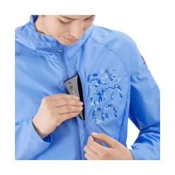 Chaqueta Cortavientos Salomon Cross Bonatti Wind Azul Mujer -Saucony Tienda chaqueta cortavientos salomon cross bonatti wind azul mujer 3