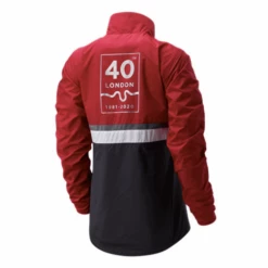 Chaqueta New Balance London Marathon Rojo Negro Mujer -Saucony Tienda chaqueta new balance london marathon rojo negro mujer 1