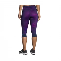 Mallas Brooks Method 1/2 Crop Morado Mujer -Saucony Tienda mallas brooks method 12 crop morado mujer 2