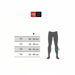 Medias Compresión Compressport R2V2 Negro 7 Medias Compresión Compressport R2V2 Negro -Saucony Tienda medias compresion compressport r2v2 negro 2